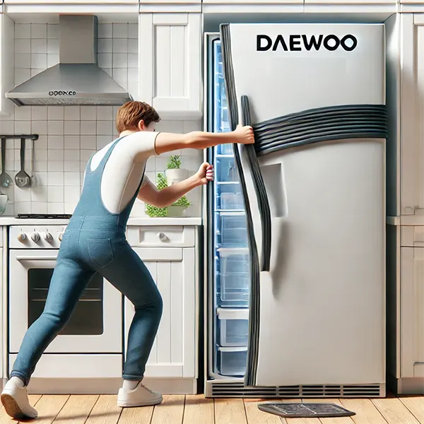  درب یخچال بسته نمی‌شود یا به راحتی باز می‌شود