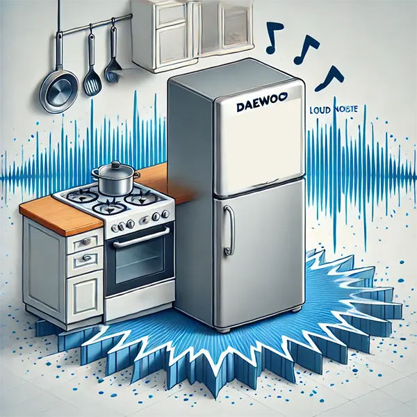 یخچال دوو صدای غیرعادی میدهد