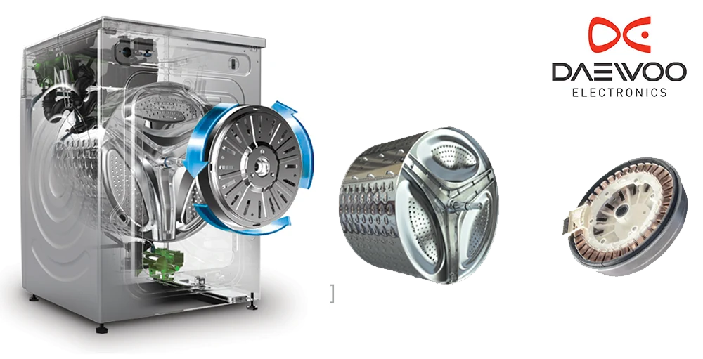 مشکلات متداول ماشین لباسشویی دوو